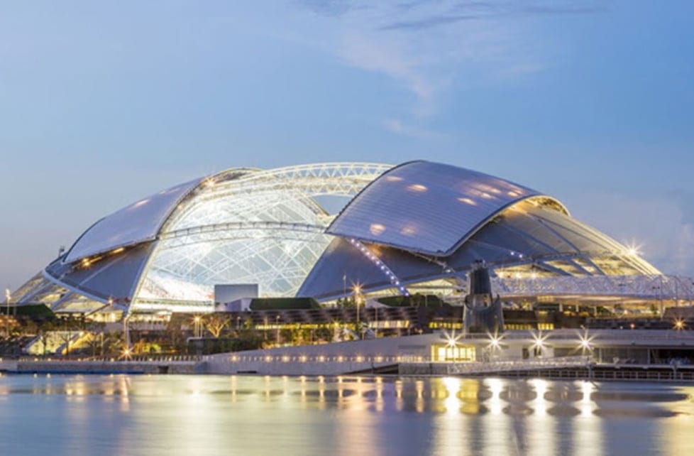 World’s largest spanning dome with ETFE roof