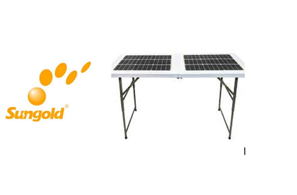 The Application of Folding Solar Table