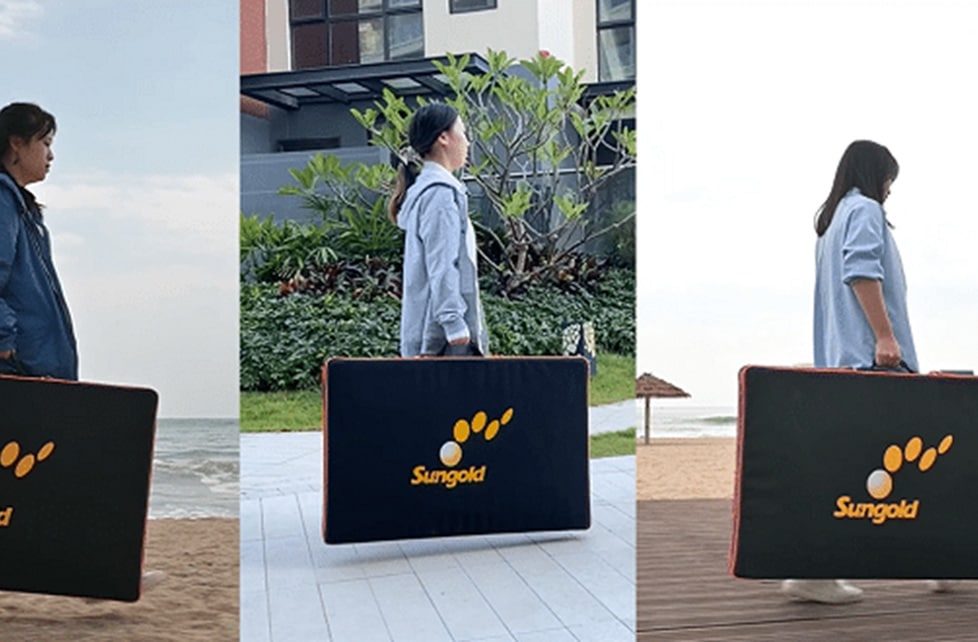 2022 Best Portable Solar Panel – Sungold Hi-Power Series
