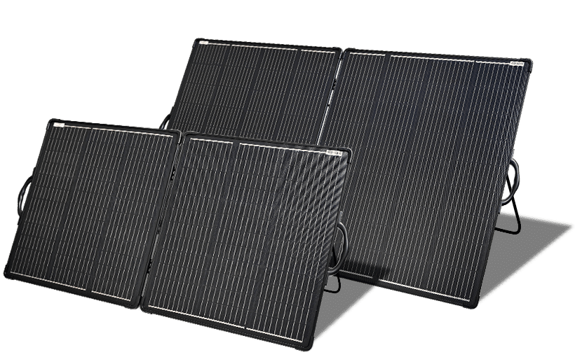 foldable suitcase solar panels