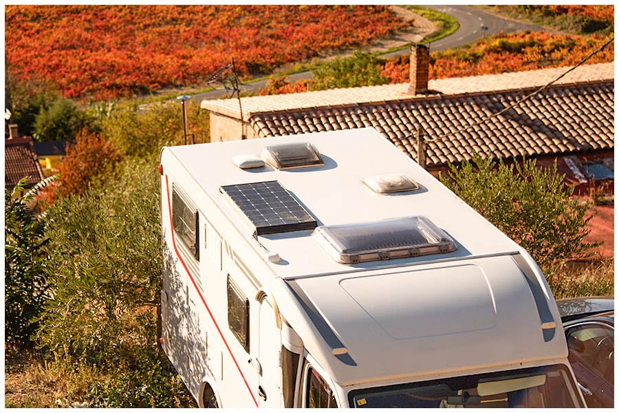 fixed solar panels for rv