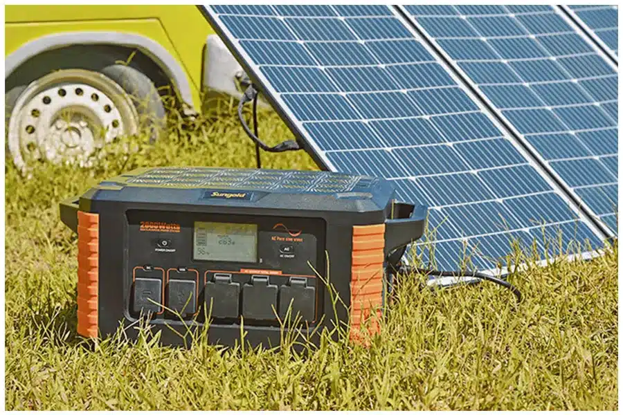 portable solar panel for portable power station