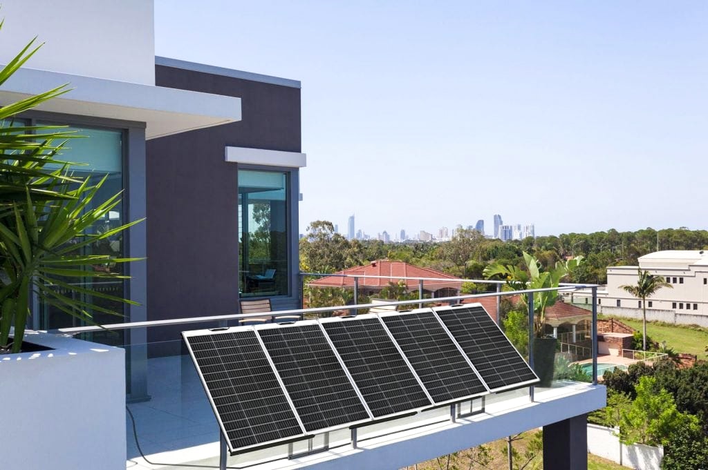 Sungold PV balcony systems