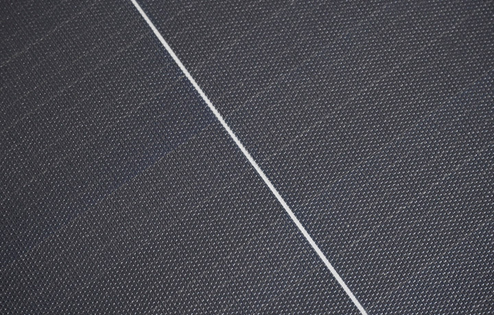 PERC shingled solar cells