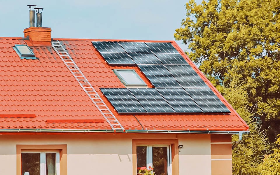 mono rigid solar panel for roof