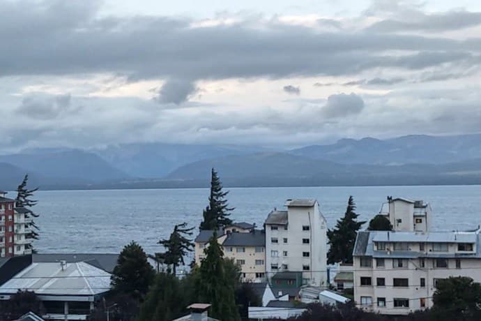 Village by Lake Nahuel Huapi