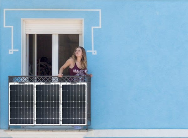 balcony solar system