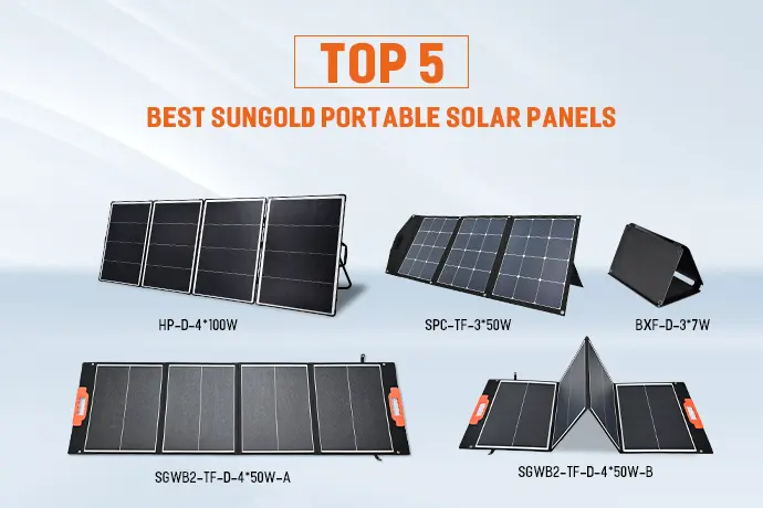 5 Best Sungold Portable Solar Panels