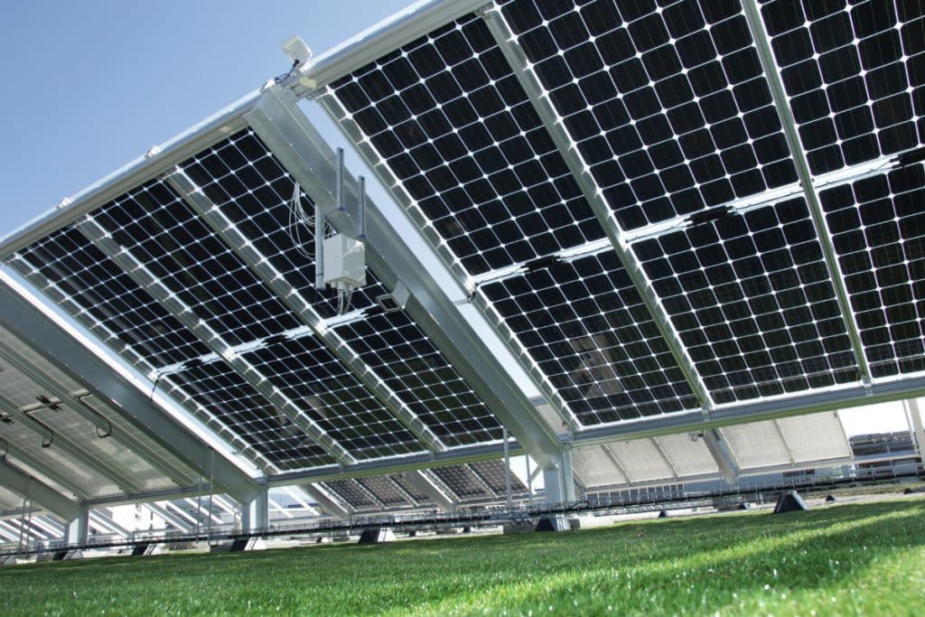 Bifaciale solar panel