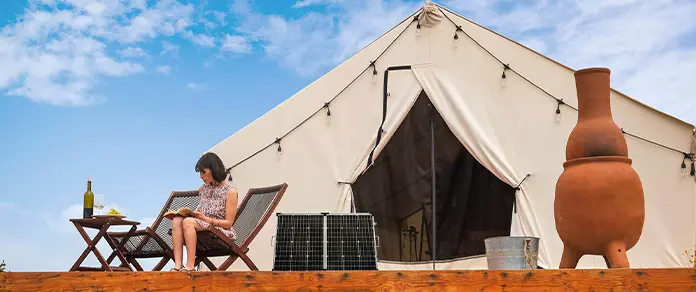 solar panels for camping