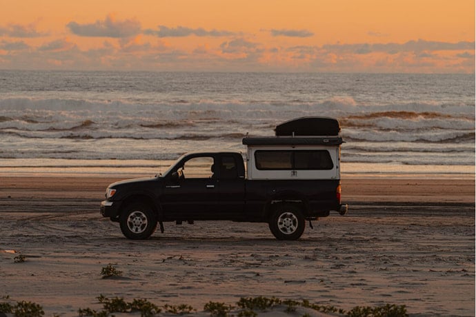 truck camping