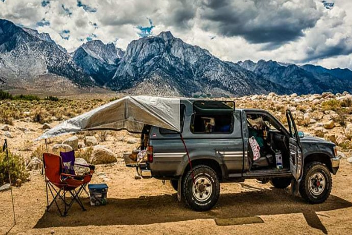 truck camping