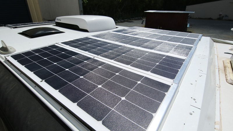 Motorhome Flexible Solar Panels