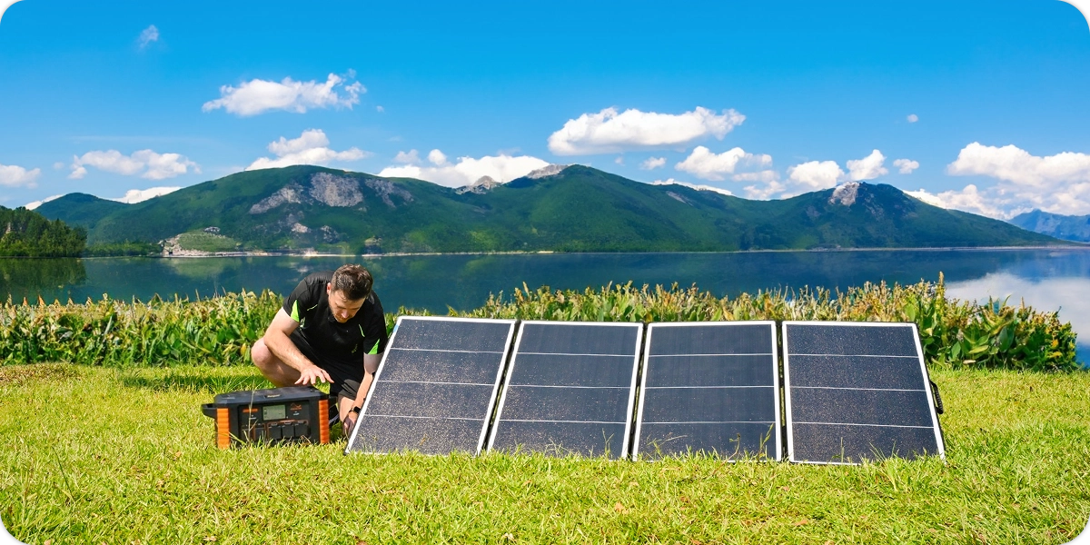 Never Run Out of Power Again Sungold's Camping Solar Panels