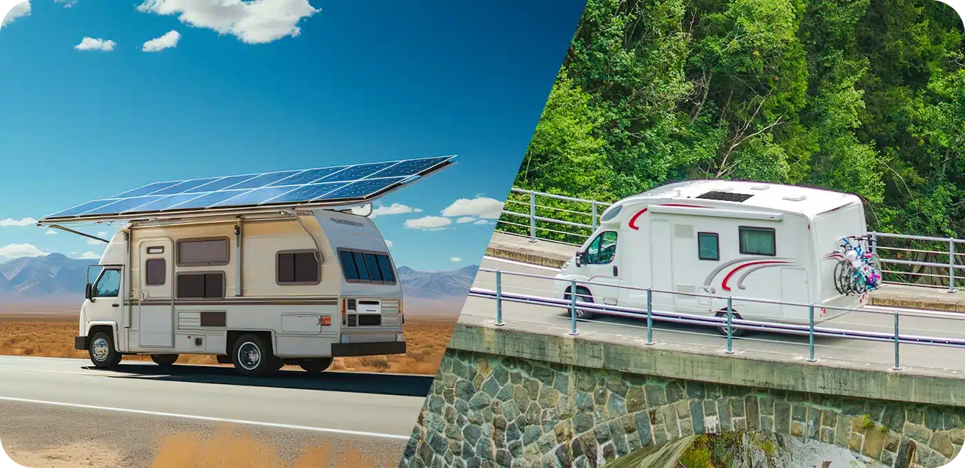 Can I use residential solar panels on my RV