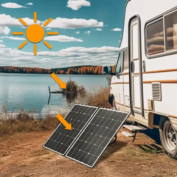 Go farther with portable foldable solar panels