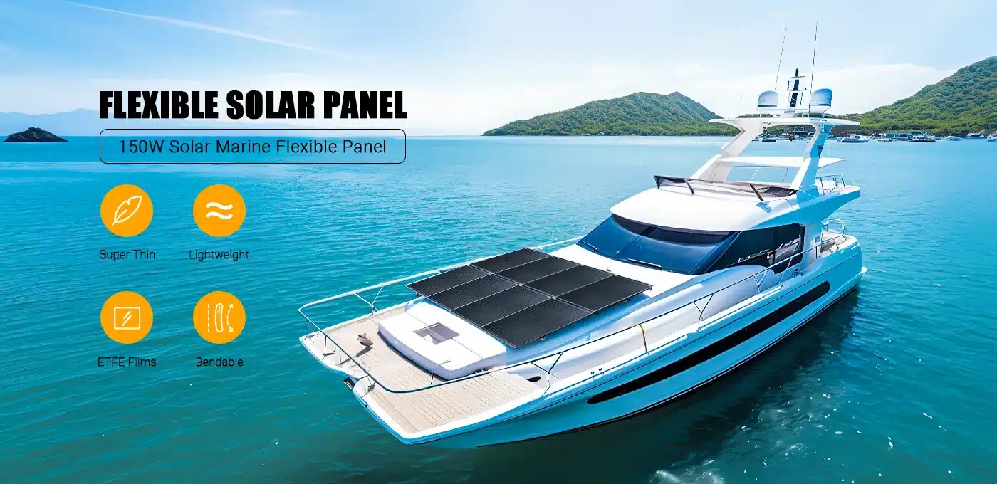 150W Solar Marine Flexible Panel