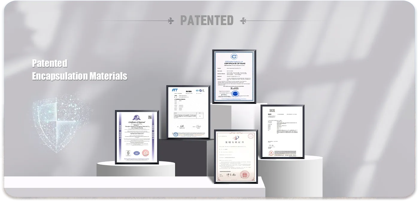 Patented Encapsulation Materials