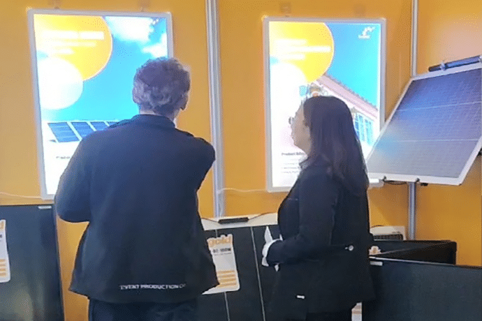Sungold Unveils the Future of Sustainable Solar Solutions at Solar & Storage Live 2023