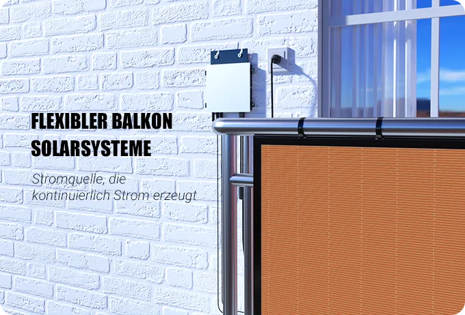 Flexibler Balkon