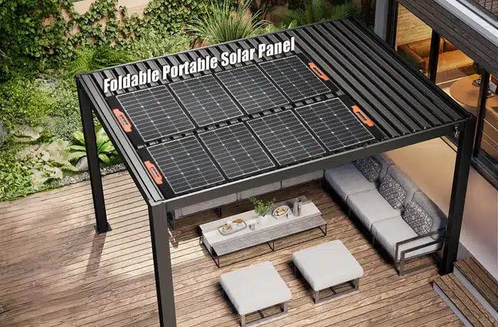 Foldable Portable Solar Panel