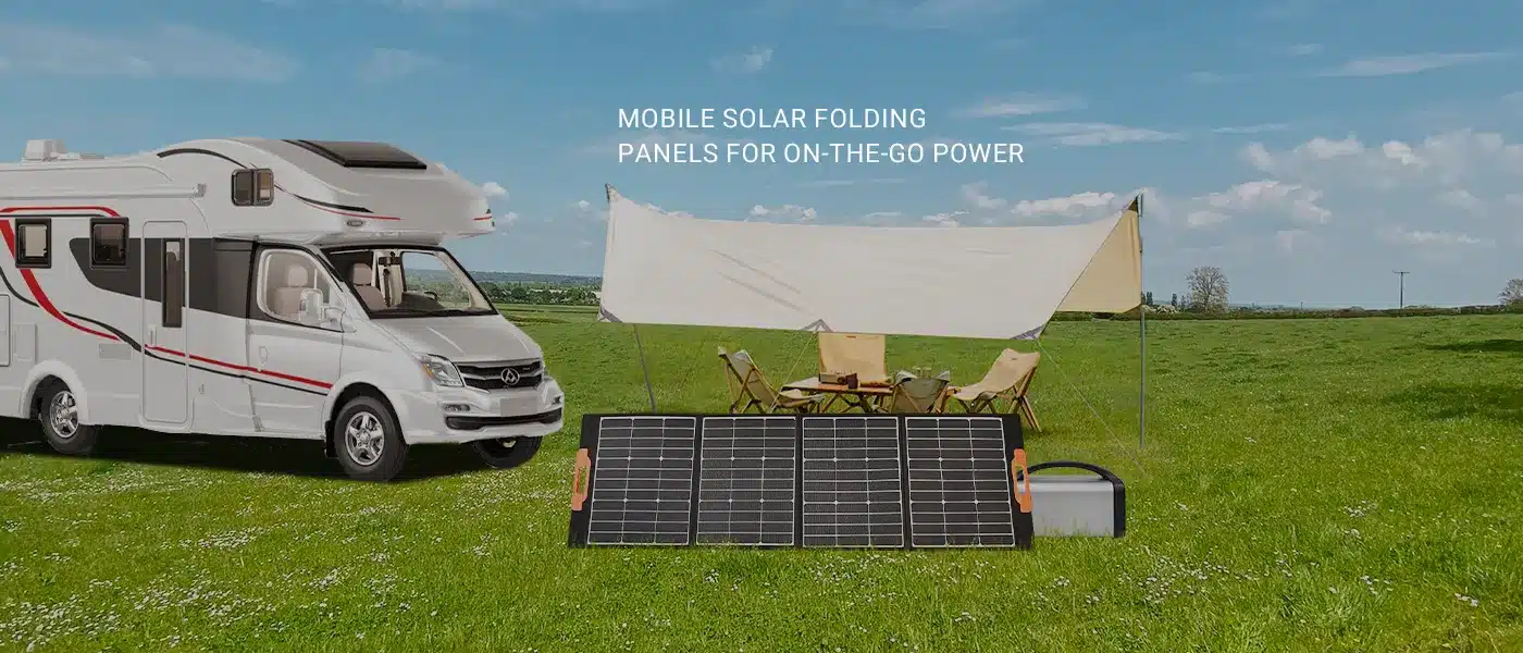 Mobile Solar Folding Panels for On-the-Go Power