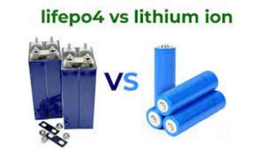 LiFePO4 Vs Lithium-Ion Batteries What Do They Differ