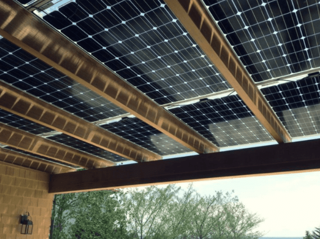 bifacial solar panels