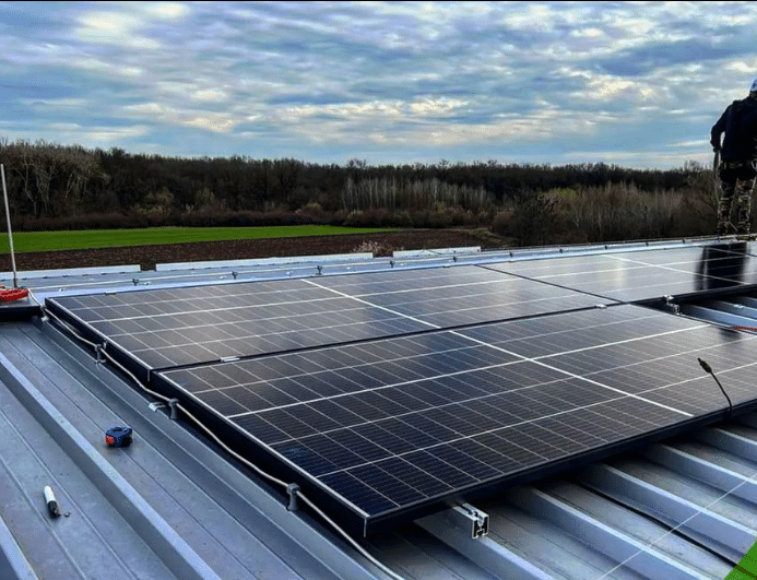 solar panel rooftop