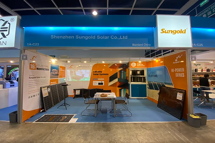 Discover Sungold Solar Innovations at the Hong Kong Electronics Fair 2024
