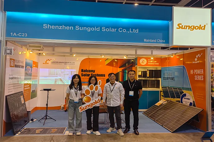 Sungold Solar Hong Kong Electronics Fair 2024