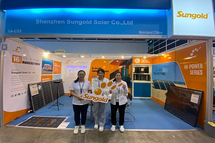 Sungold Solar Hong Kong Electronics Fair 2024