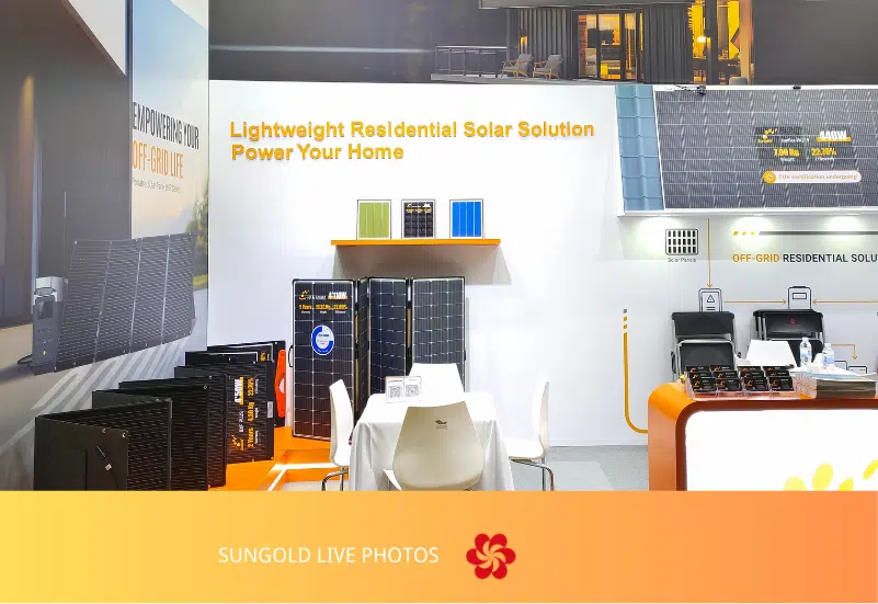 Sungold Solar Shines Bright at the 136th Canton Fair with Innovative Products on Display