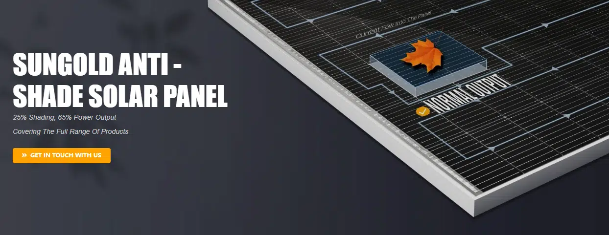 Shading tolerance vs daily energy harvest