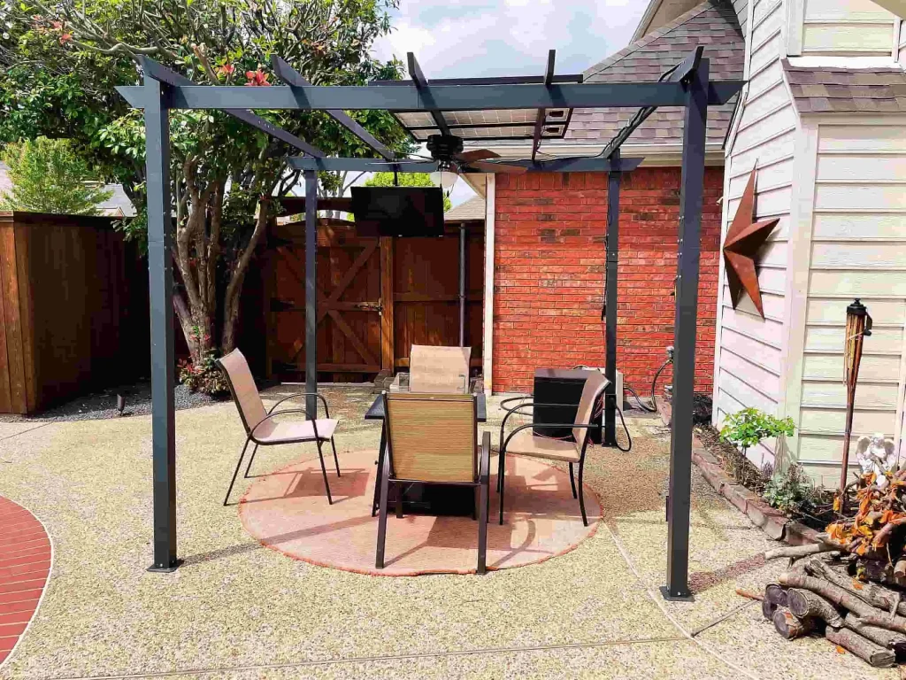 solar pergola