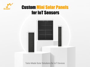 Custom Mini Solar Panels for IoT Sensors