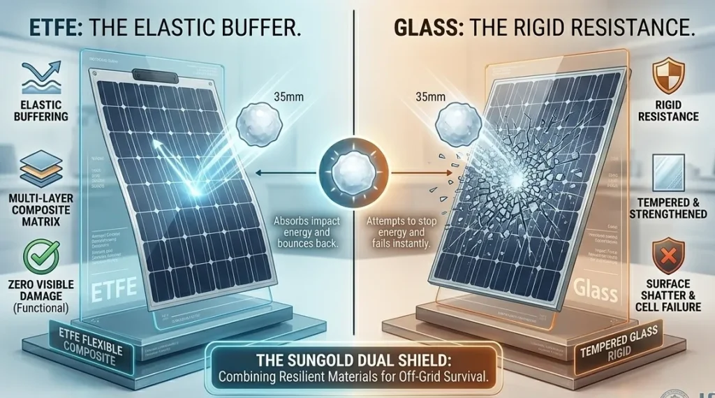 ETFE vs Glass Solar Panel