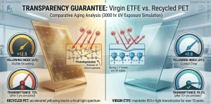Recycled PET vs. Virgin ETFE