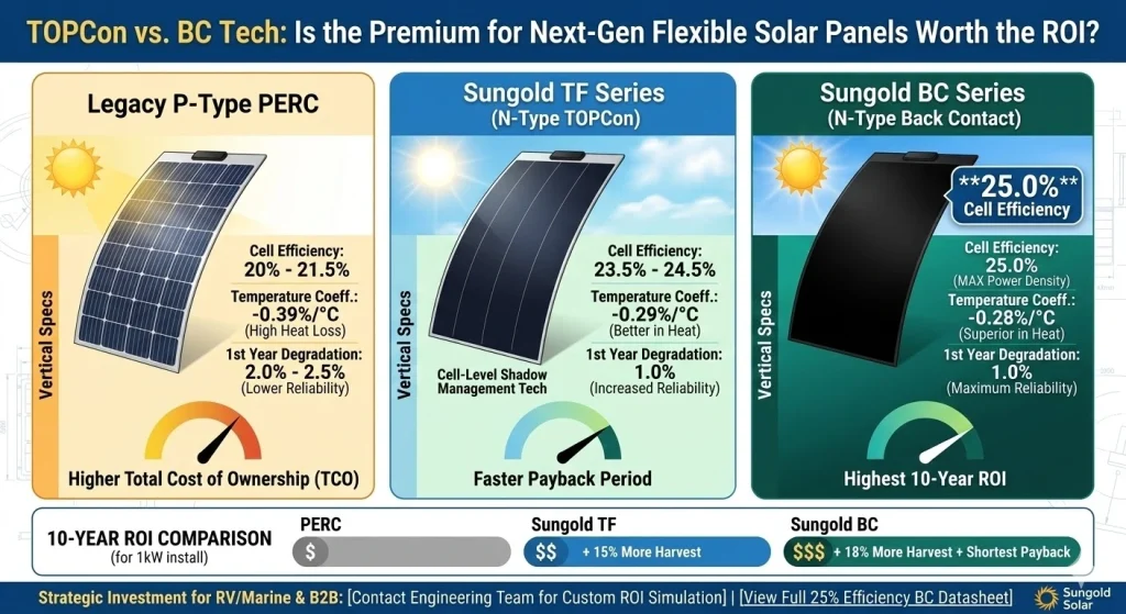 TOPCon vs BC solar