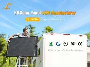 RV Solar Panel OEM Manufacturer-EU & NA Buyer’s Checklist