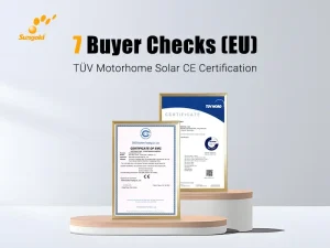 TÜV Motorhome Solar CE Certification 7 Buyer Checks (EU)