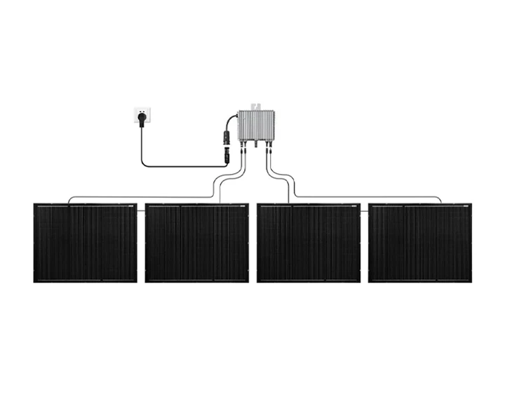 Sistema solare per balcone