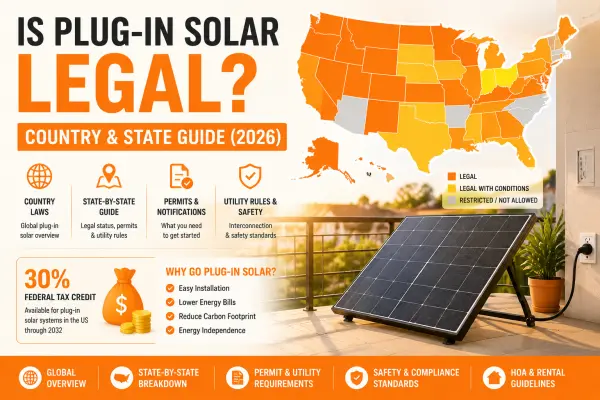 Is Plug-In Solar Legal Country amp State Guide