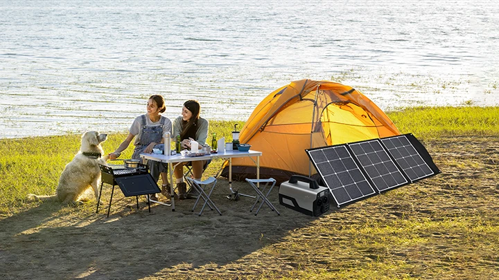Universal portable solar panels