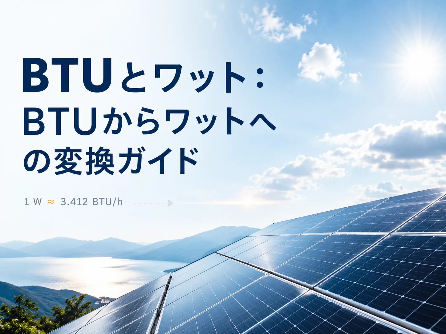 BTUとワット