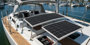 Marine Flexible Solar Panels ETFE Salt Mist and Cable Routing for Yacht Projects