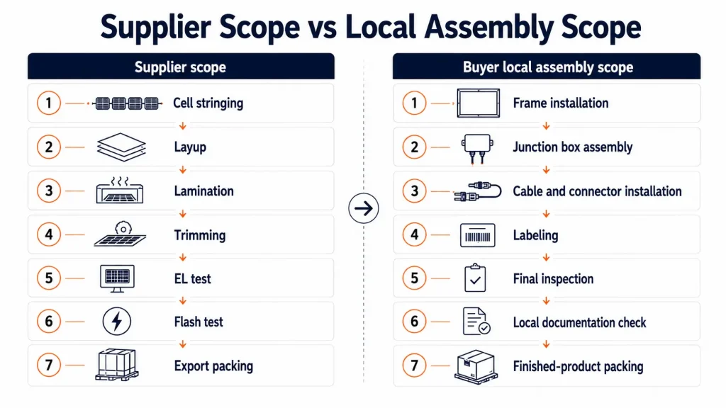 Supplier Scope vs Local Assembly Scope