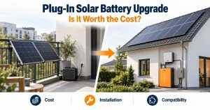 Plug-In Solar Battery Upgrade