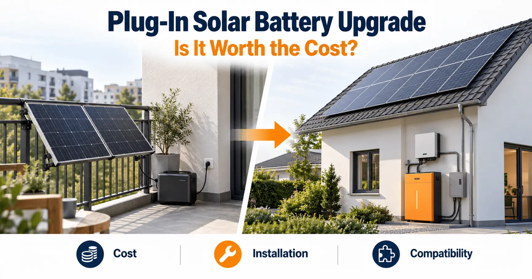 Plug-In Solar Battery Upgrade