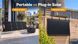 Portable vs Plug-in Solar Panels Which Fits Your Home